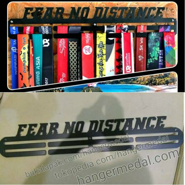 MEDAL HANGER - GANTUNGAN MEDALI - FEAR NO DISTANCE