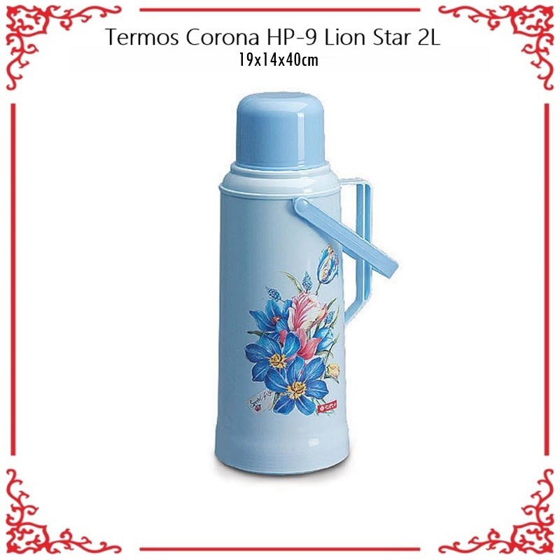 [KHUSUS INSTANT GRAB/GOJEK/SHOPEEINSTANT ] Termos Dapur Corona Lion Star HP-9 2L