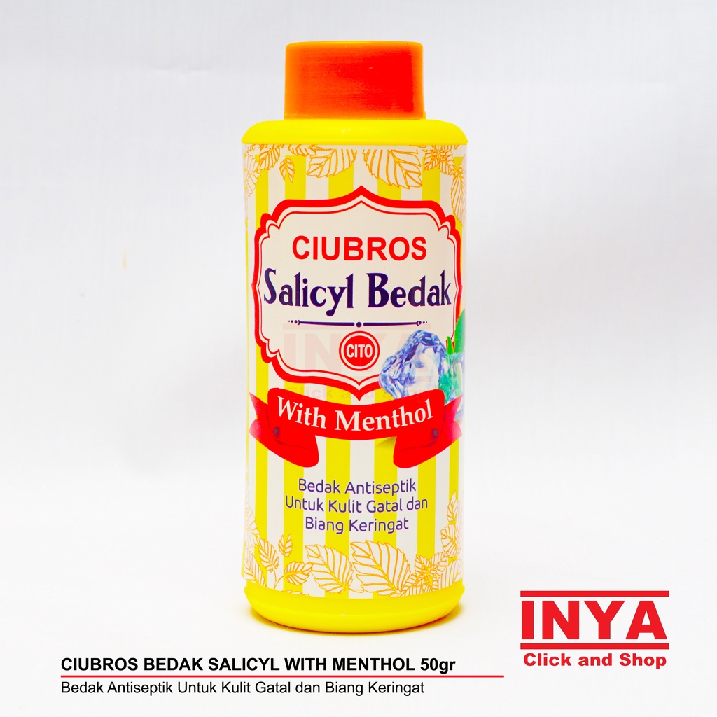 SALICYL BEDAK CIUBROS TALC - Bedak Kulit