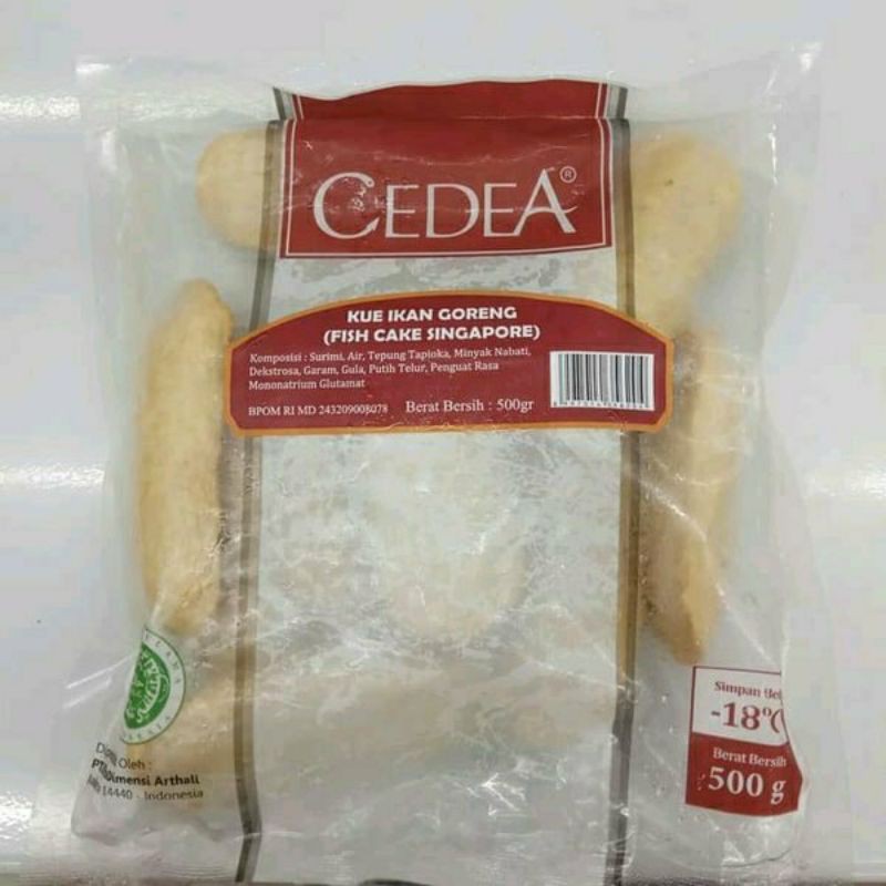 

Cedea fish cake singapure 500g