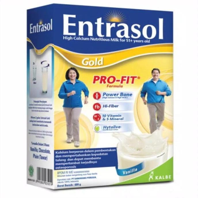 

[COD] susu entrasol gold pro fit 600 gr(2x300) [COD]