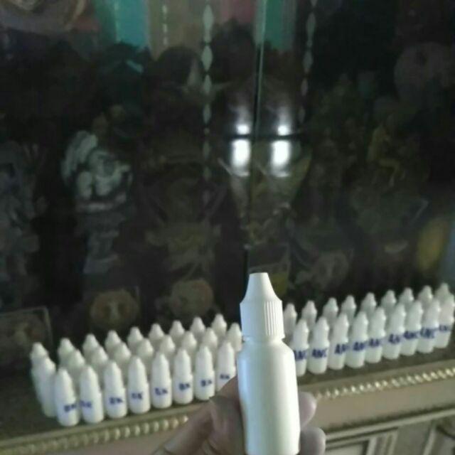 (paket 50 Pcs) Botol Tetes 15 Ml Putih Non Segel