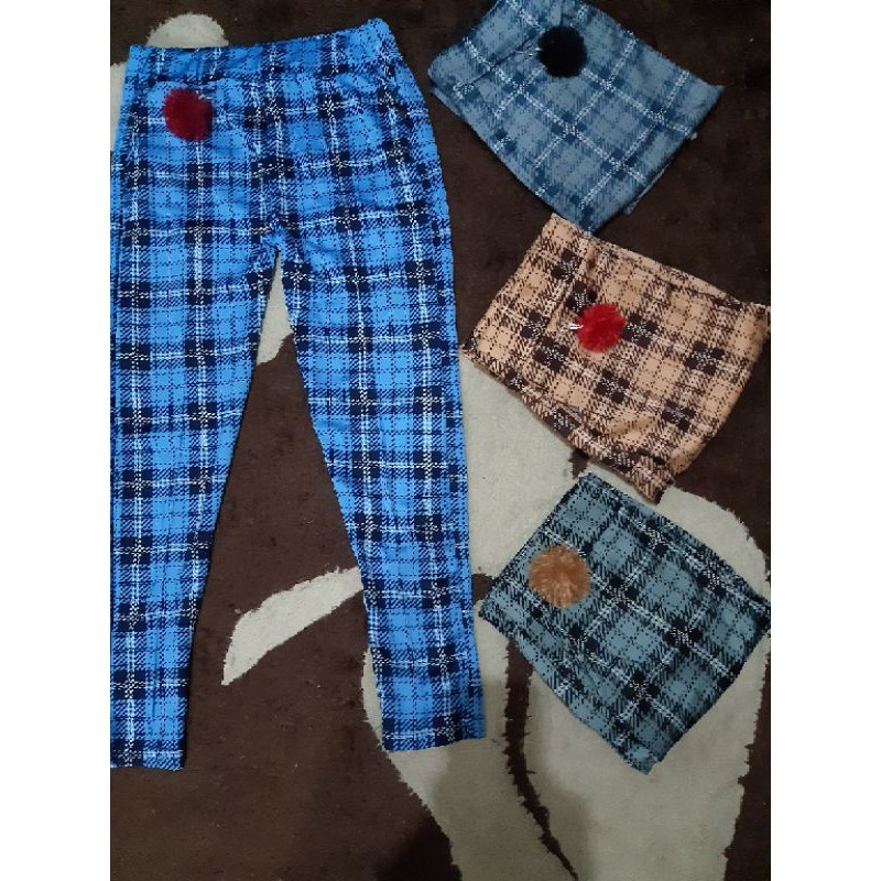 CELANA TARTAN / BAGGY PANTS JUMBO SIZE