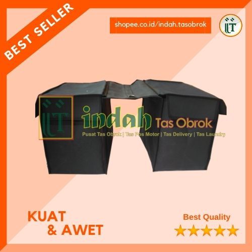 [PROMO] INDAH Tas Kurir Kanvas Terpal Besar Tas Pos Motor Tas Obrok Tas Delivery