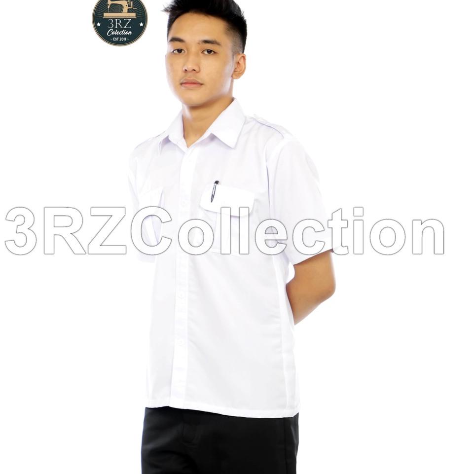 [SIB. 656097] Baju Seragam Putih PNS Pria Kemeja Putih PNS Pria Baju PNS Putih Pemda Cowok Seragam P