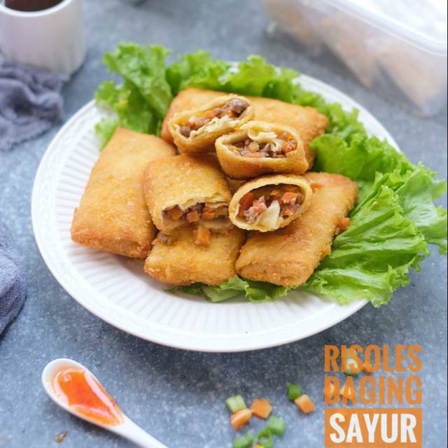 

FROZEN RISOLES DAGING SAYUR ISI 10/PACK