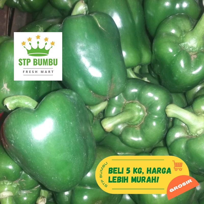 

Paprika Hijau Segar Fresh 1kg