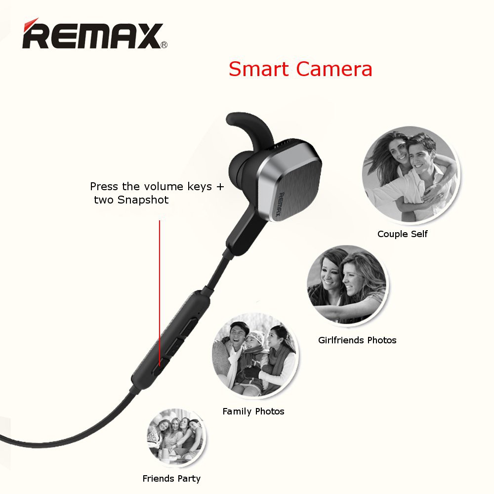 Remax Bluetooth 4.2 RM - S2 Sport Magnet Headset / Earphone Original