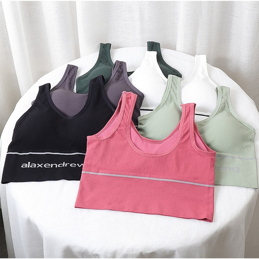 TIANA | Sport Bra / Gym Bra Olahraga / Bralette / Tanpa Kawat SEXY IMPORT / art AW 5519