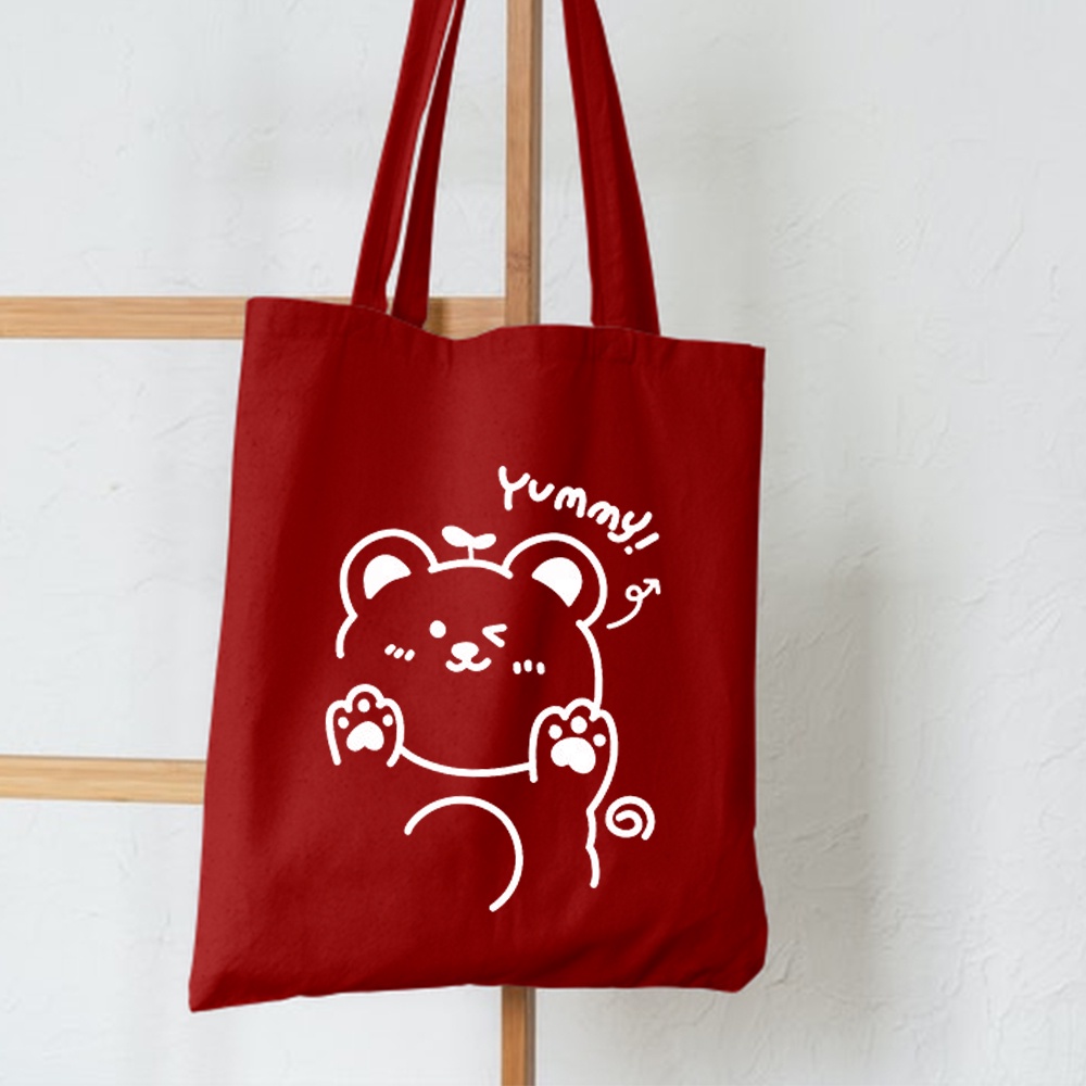 FLASH SALE 10.10 - [RESLETING] TOTEBAG CATYUMMY UKURAN 33X38 CM BERBAHAN SEMI KANVAS/DINIR 300 | TAS JINJING LAPTOP | TOTEBAG HITAM | TOTEBAG KREM | TOTEBAG MOKA/KHAKI | TOTEBAG MERAH | TOTEBAG SEMUA WARNA EDISI PROMO TERBARU TOTEBAG!