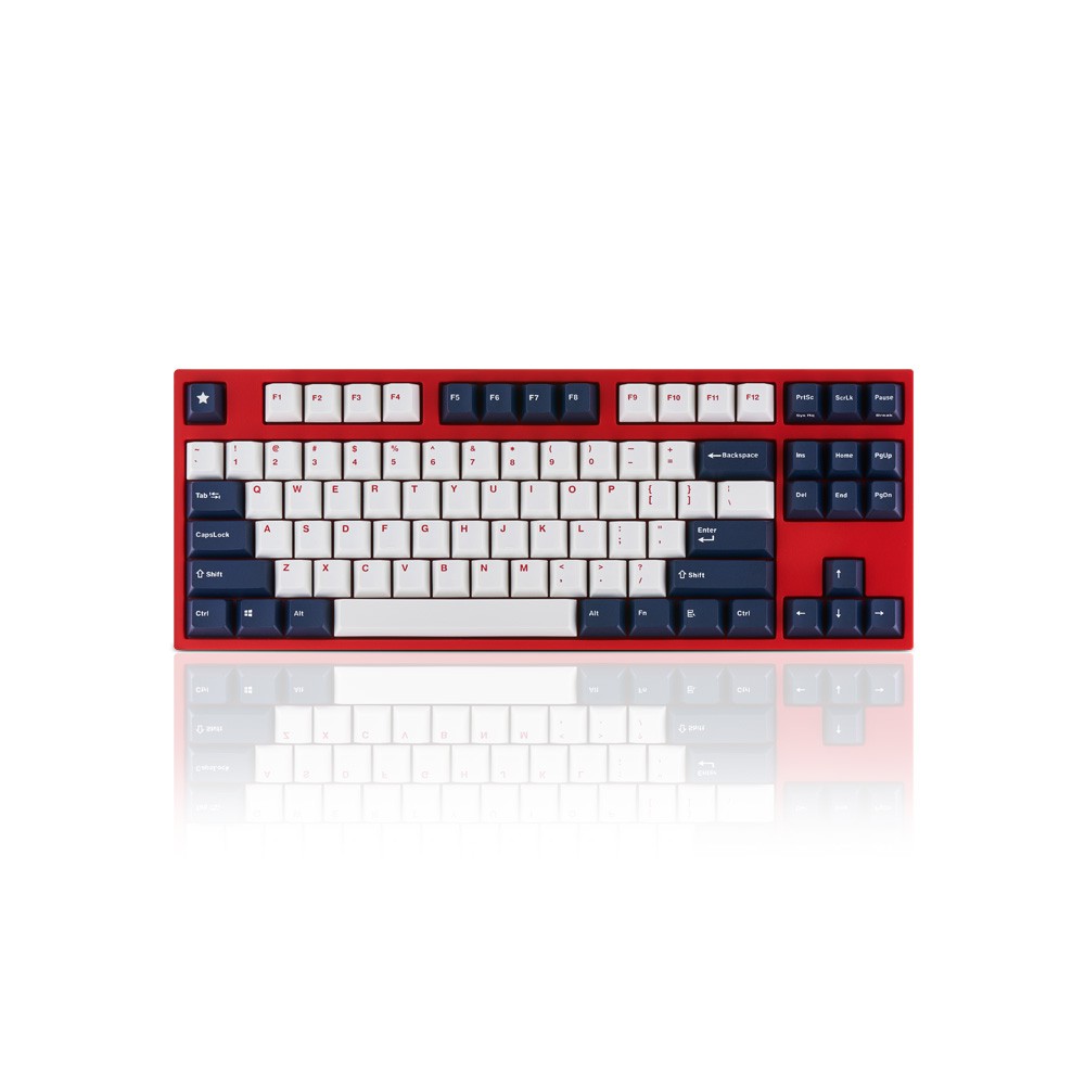 Leopold FC750R White Blue Star Mechanical Gaming Keyboard