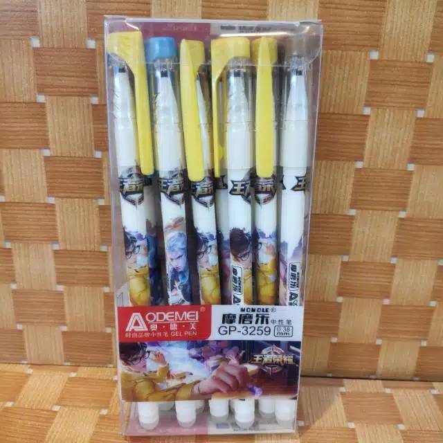 

Pulpen bisa dihapus odemei isi 12 pcs