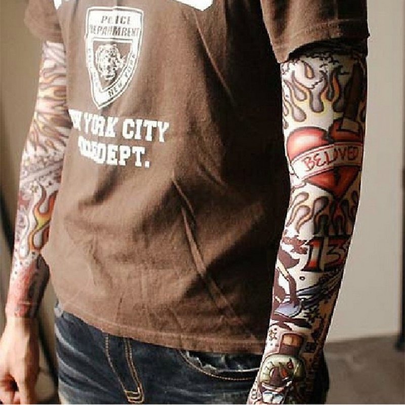 Tattoo Sleeve Sarung Tangan Lengan Tato - Manset Tatoo Arm Sleeve Manset Tato Full Colour