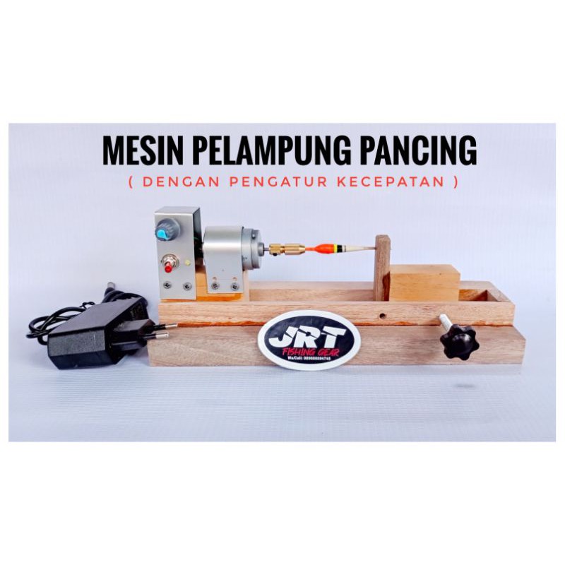 Mesin Bubut Pelampung Pancing ( Untuk membuat pelampung pancing)