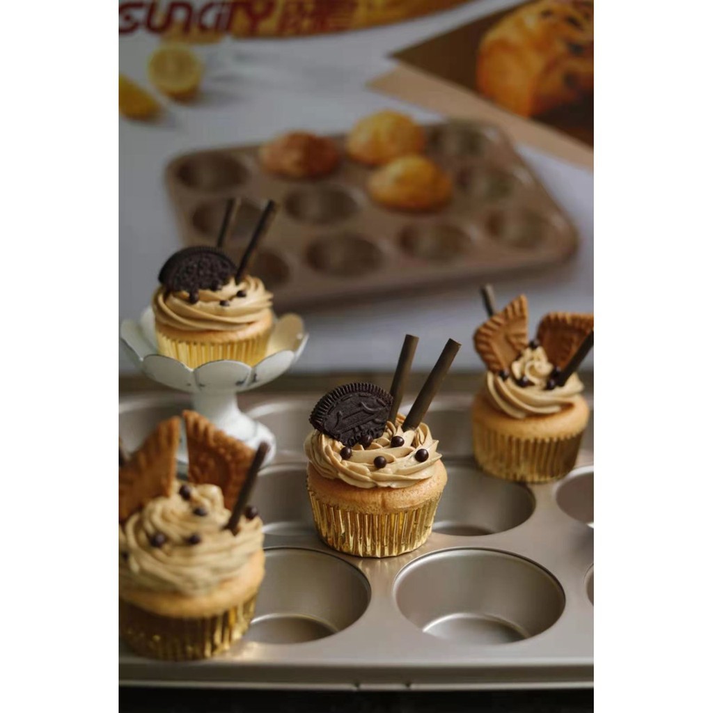 SC LOYANG MUFFIN MINI BULAT 12 CUP SUNCITY