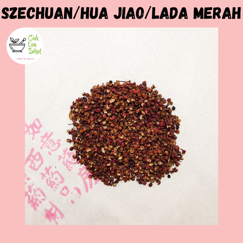 

SzeChuan Peppercorn / Hua Jiao / SiChuan Pepper / Lada Merah / Biji Mala (37 GR)