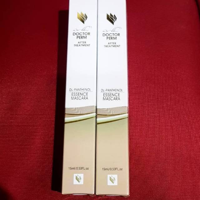 Serum penumbuh bulumata doctor perm GOLD dan BLUE