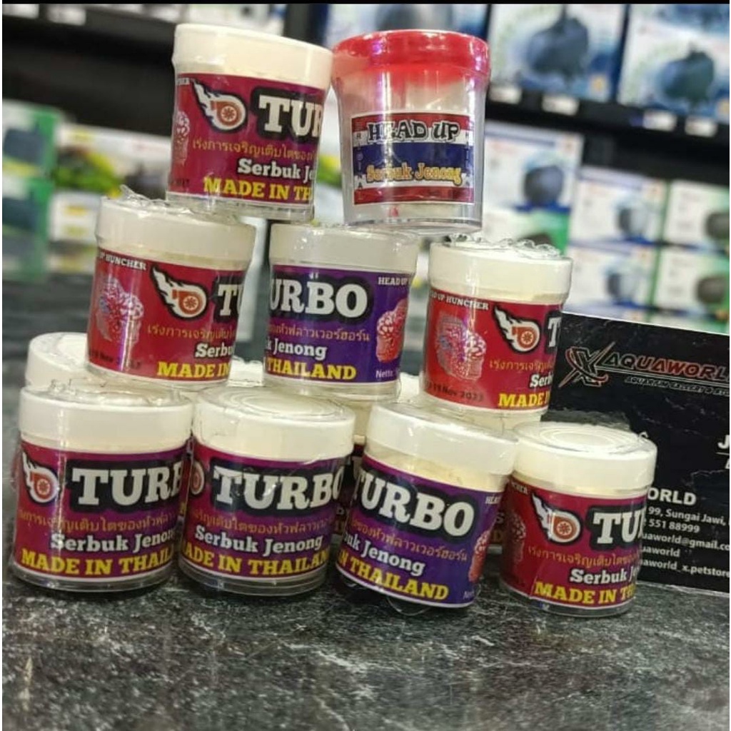 TURBO SERBUK JENONG LOUHAN 5GRAM ORI THAILAND LOUHANMU MAKIN JENONG