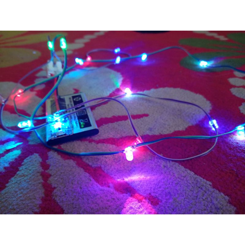 lampu layangan 5mm RGB led kecil