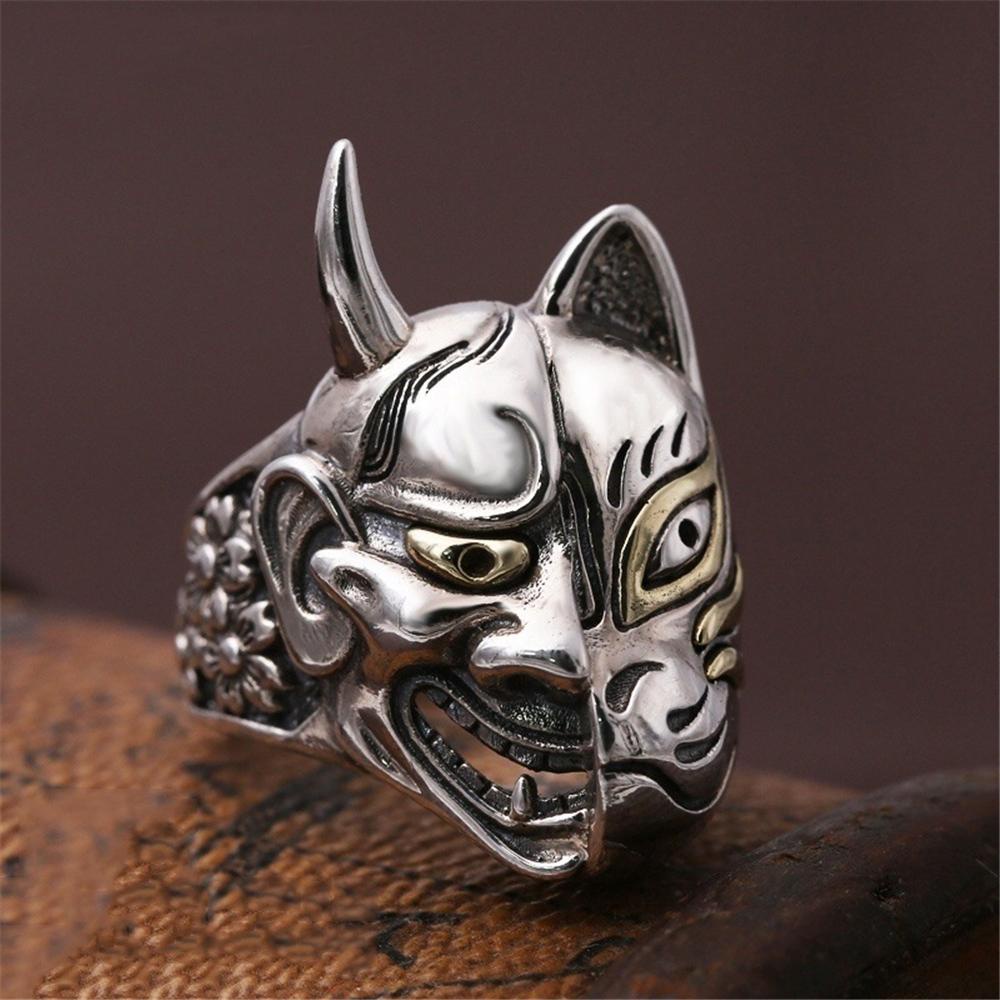 Lily Vintage Rings New Finger Jewelry Warrior Rock Indian Hip Hop Gothic