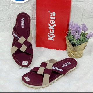  TERBARU  SANDAL  ORIGINAL KICKERS  WANITA  MODEL KETUPAT 