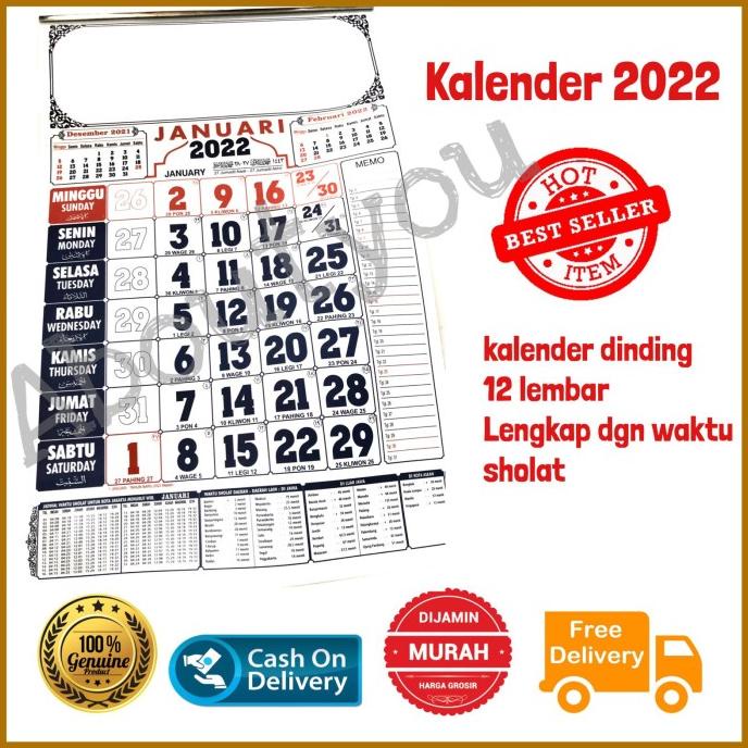 

PROMO Kalender DINDING ARAB/ CHINA bulanan pasaran jawa 12 lembar BARU aboutyou34 Murah