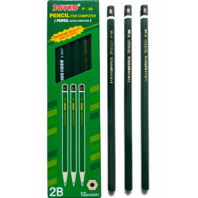 

Pensil 2B Joyko P-88 / Pencil For Computer