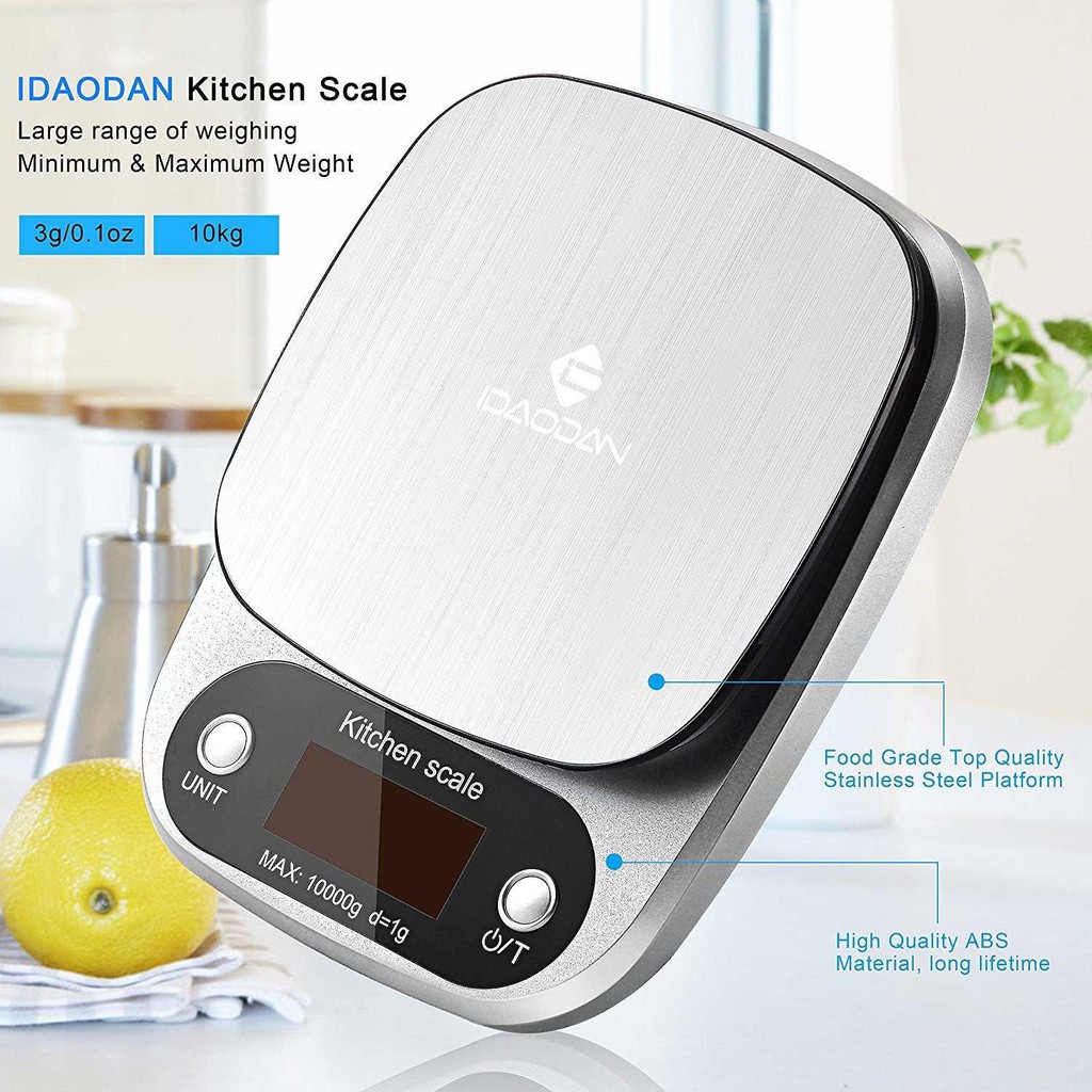 Taffware Digipounds Timbangan Dapur Digital Kitchen Scale 10kg 1g Z2S ( Mughnii )