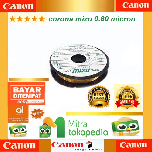 CORONA WIRE 20m GOLD MIZU 0.06mm Tokyo Jepang