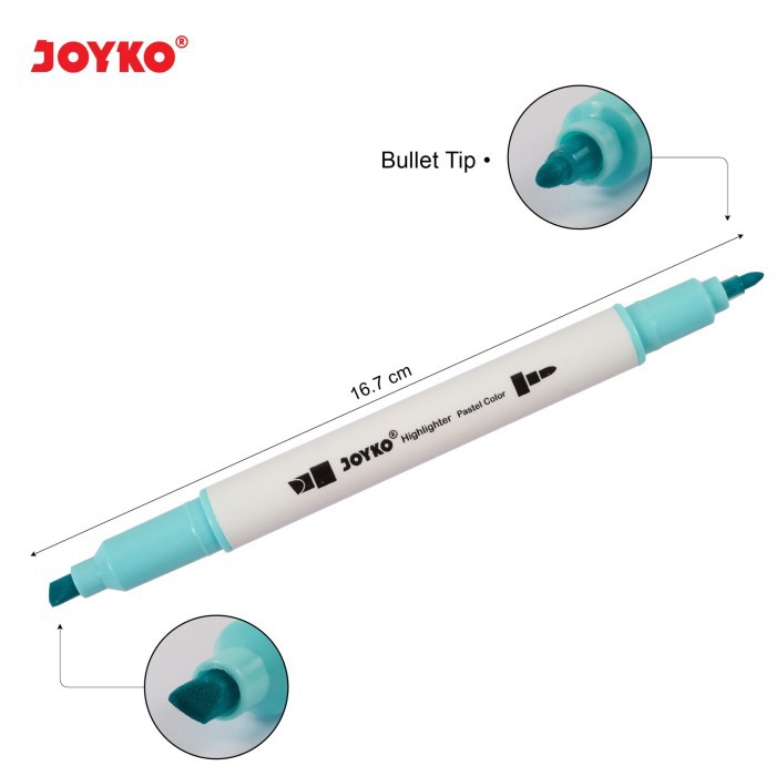 

HJK Highlighter Joyko HL-54 Pastel Color - 6 Warna