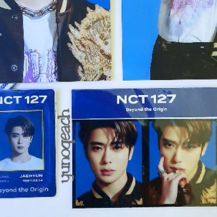 NCT 127 MD BEYOND LIVE JAEHYUN ID CARD FILM SET