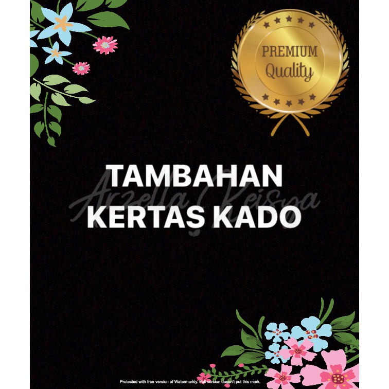 

Tambahan Packing Kertas Kado