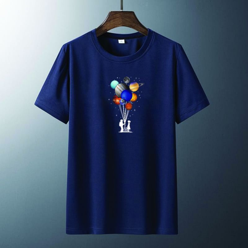 Mr_Oblong Kaos Oblong ballon // Baju Oblong // Atasan // T shirt // Kaos Pria Size M L XL XXL