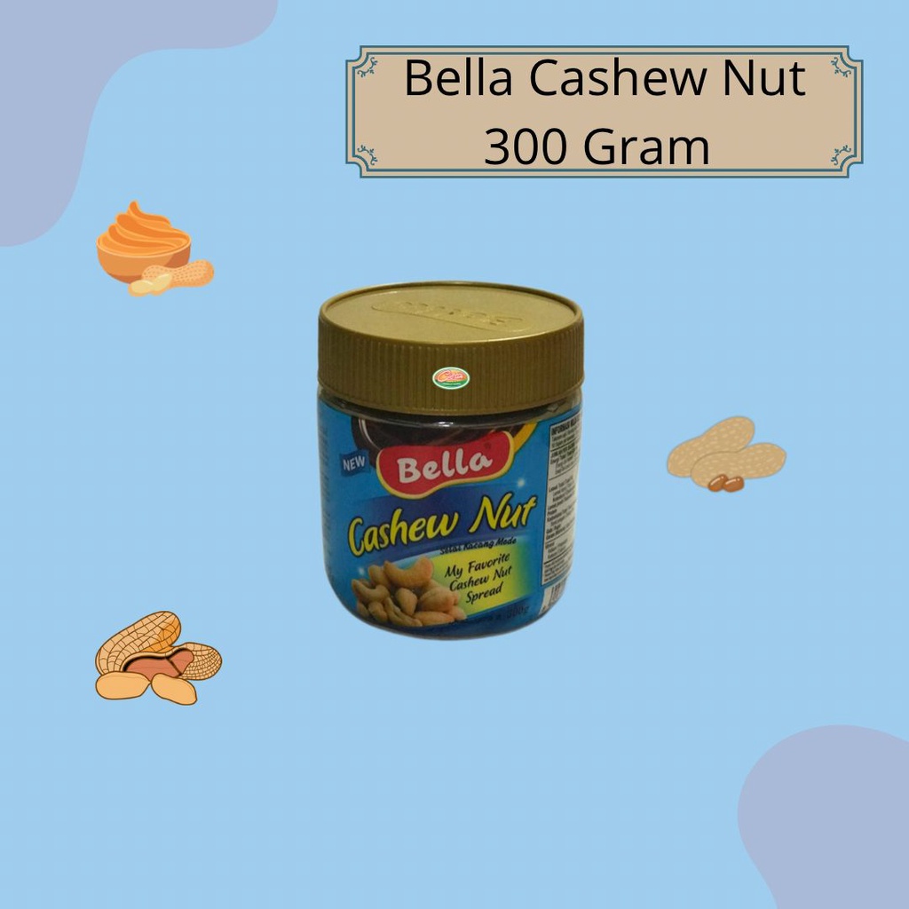 

BELLA CASHEW NUT 330G (SELAI KACANG MEDE)