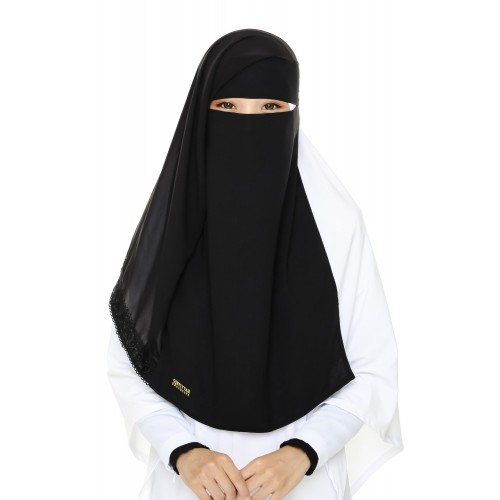 Niqab Elma Lacey Qibtiyyah Exclusive Original Malaysia