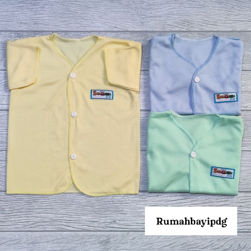 baju bayi lengan pendek dan panjang