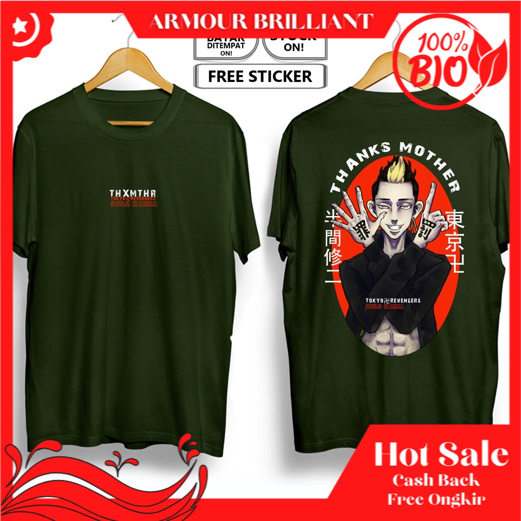 KAOS SHUJI HANMA TOKYO REVENGERS TOKYO MANJI MOEBIUS VALHALLA TENJIKU ANIME MANGA BAJU JEPANG TM