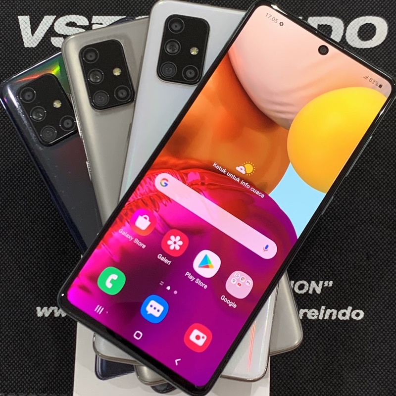 Samsung A71 8/128 GB Ex Resmi Sein Indonesia Second Bekas Seken Ori Ex Pemakaian Good Condition-1