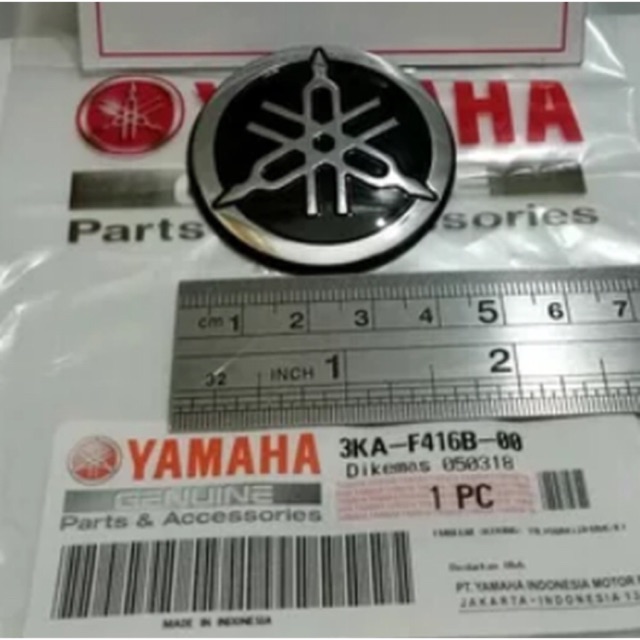 Emblem logo yamaha tangki rx king asli original yamaha 3KA F416B 00