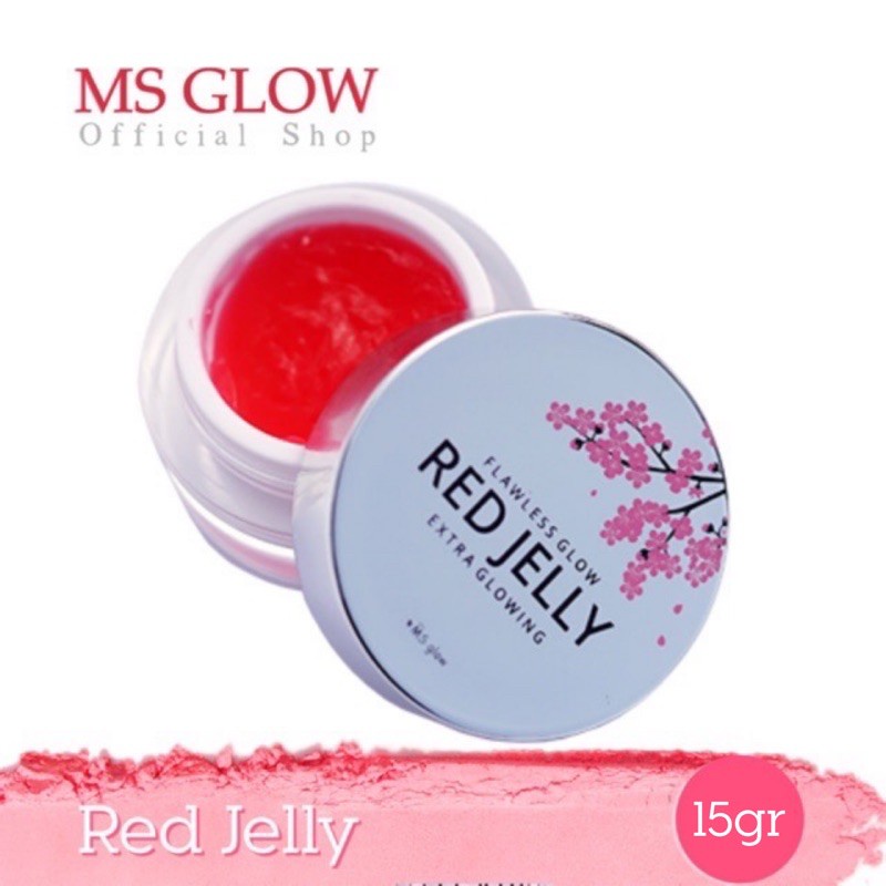 *RM* READY! MS GLOW FLOWES GLOW RED JELLY ORI