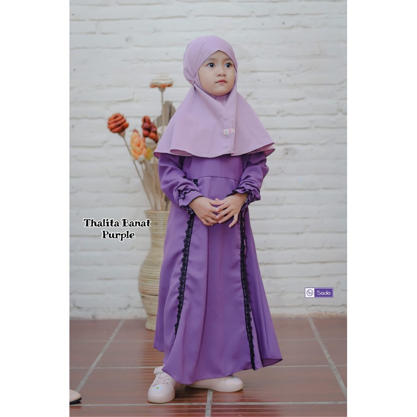 set gamis anak original sada hijab
