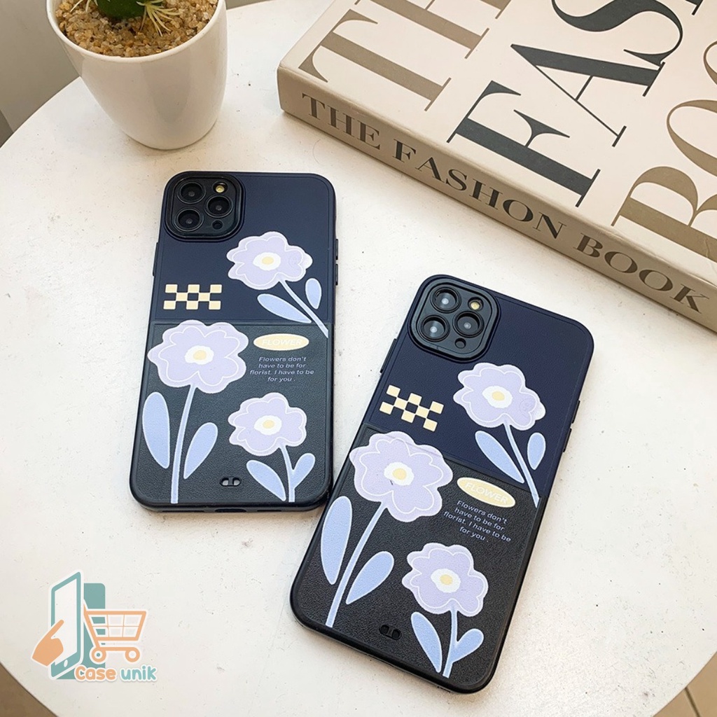 SS107 CASE MOTIF BUNGA OPPO A1K A3S A5S A12 A11K A7 F9 A15 A15S A16 A31 A8 A37 NEO 9 A52 A92 A53 A33 A54 A57 A39 A71 A74 A95 A76 A36 A83 A9 A5 2020 CS4655