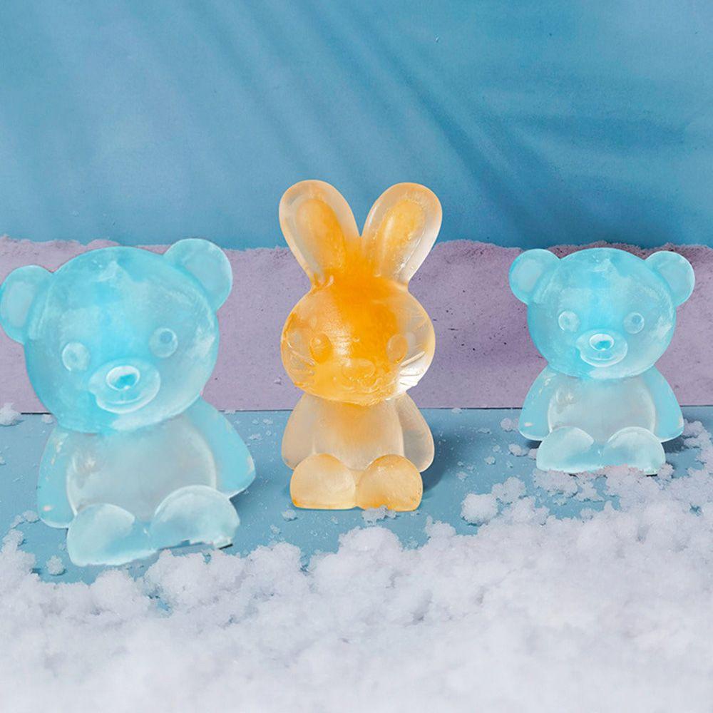 PINEAPPLE Ice Molds 3D Dining &amp; bar DIY Bear Ice Cream Tools