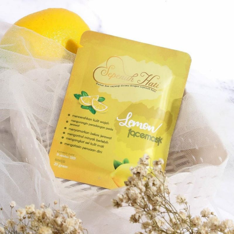 masker organik 20 gr.