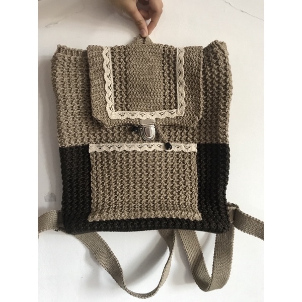 Vintage Backpack (Ransel Serut) Knittewear