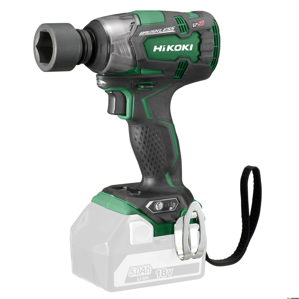 HITACHI WR18DBDL2 Bor Listrik Cordless Impact Wrench WR 18DBDL2