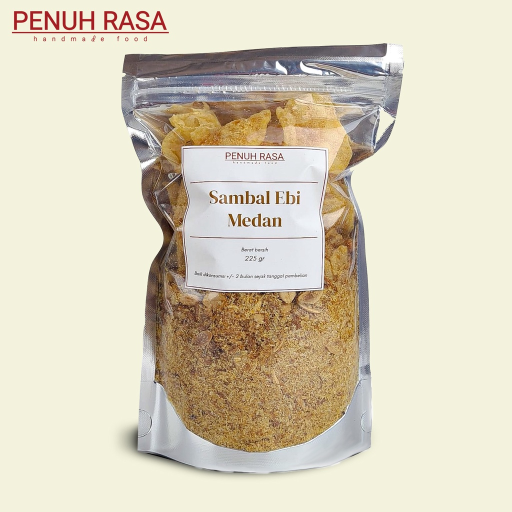

Sambal Ebi Medan / Kentang Ebi Penuh Rasa 225 gr