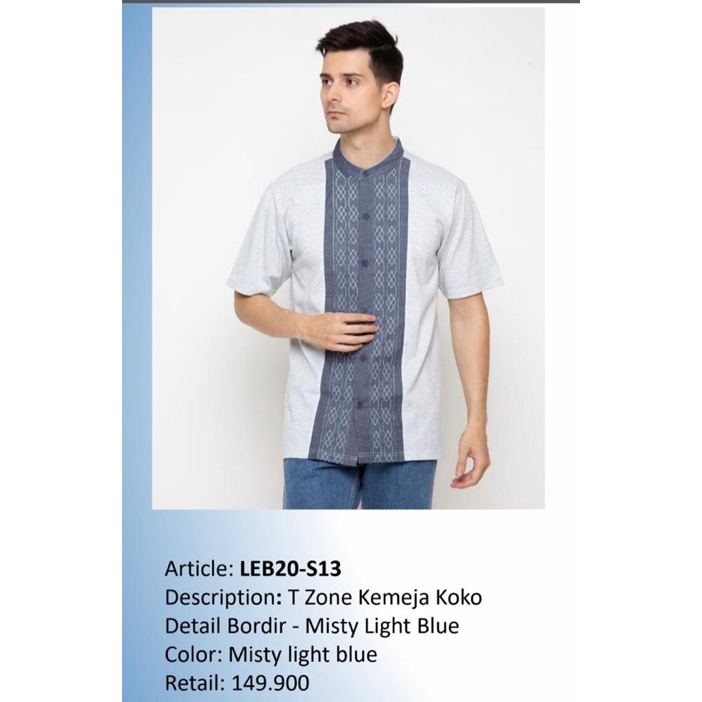 Baju Koko T-Zone Original Matahari