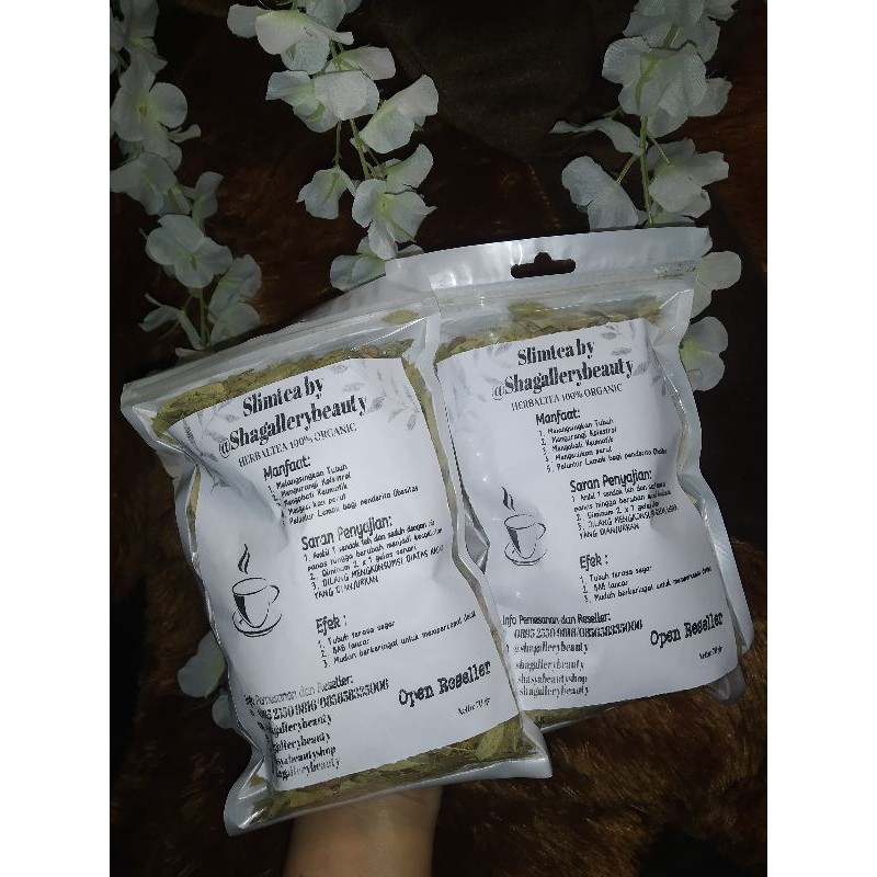 SLIMTEA BY SHAGALLERYBEAUTY 70GR / teh diet / teh pelangsing /pelangsing / pelangsing herbal / diet