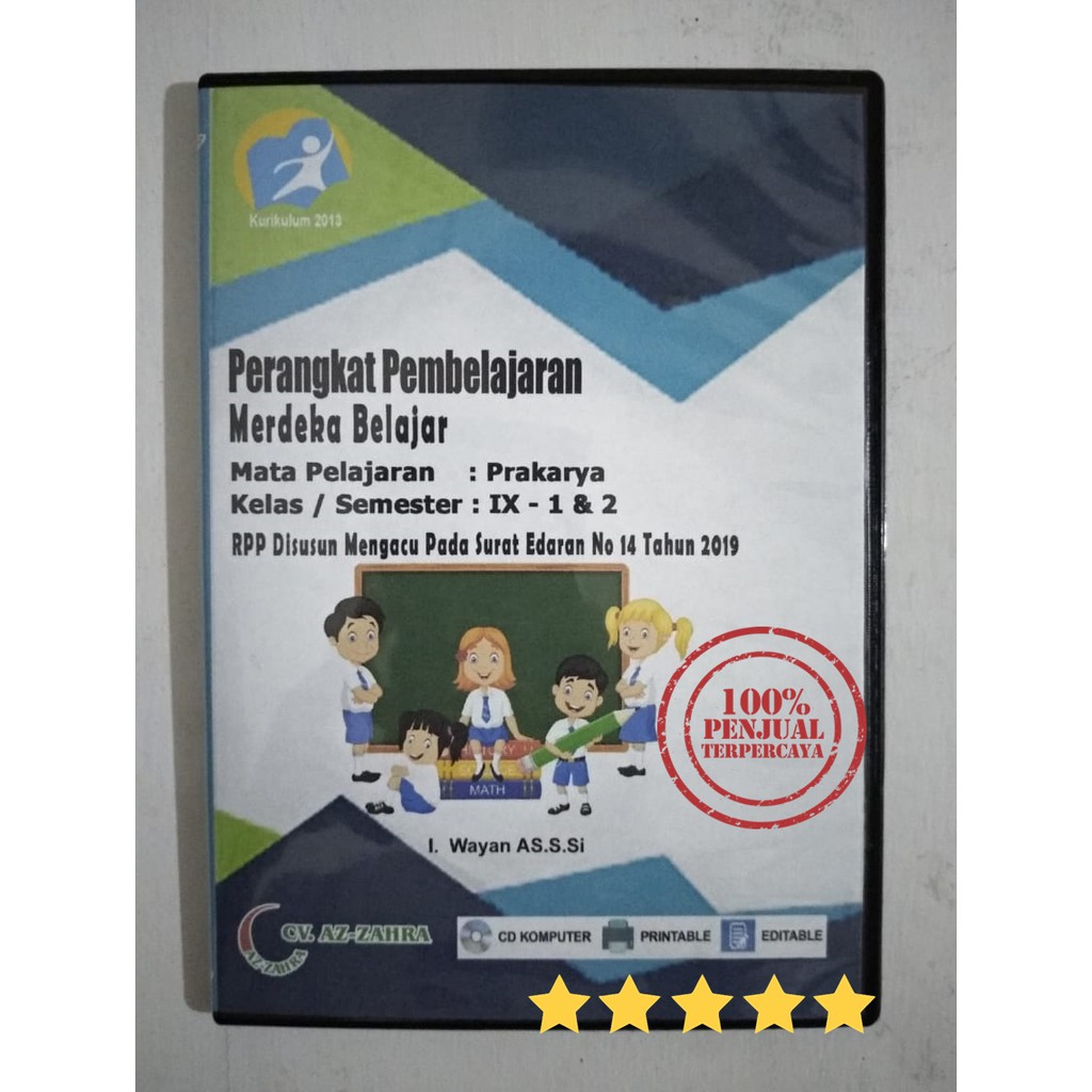 Perangkat Pembelajaran Prakarya Kelas 9 Rpp 1 Lembar Kumpulan Kunci